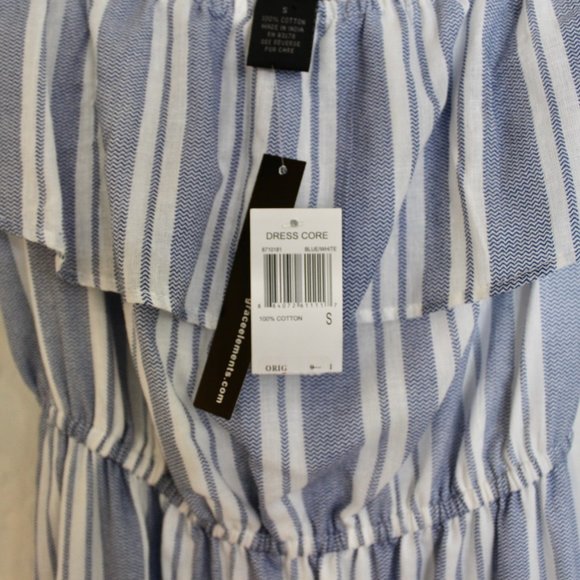 NWT Grace Elements Macy cotton midi ruffled dress - Picture 7 of 9